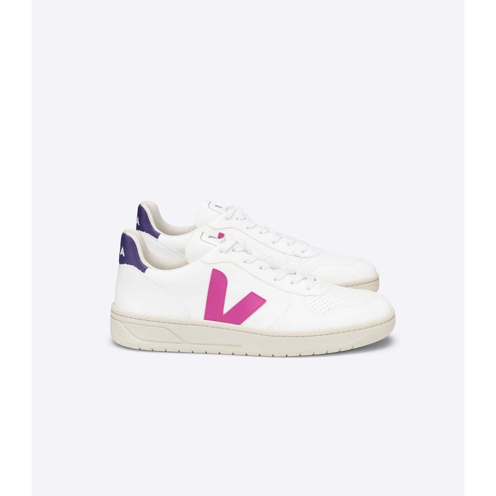 Pantofi Dama Veja V-10 CWL White/Purple | RO 580TCE